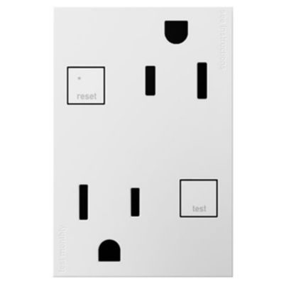 Tamper-Resistant 3-Module GFCI Outlet by Legrand - Starlight Lighting USA and Canada